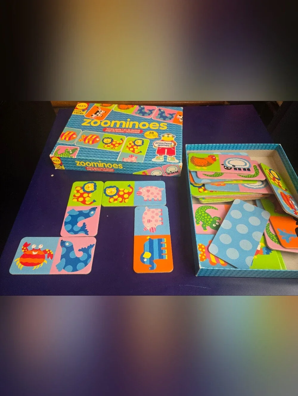 Zoominoes Preschool Domino Matching Game -